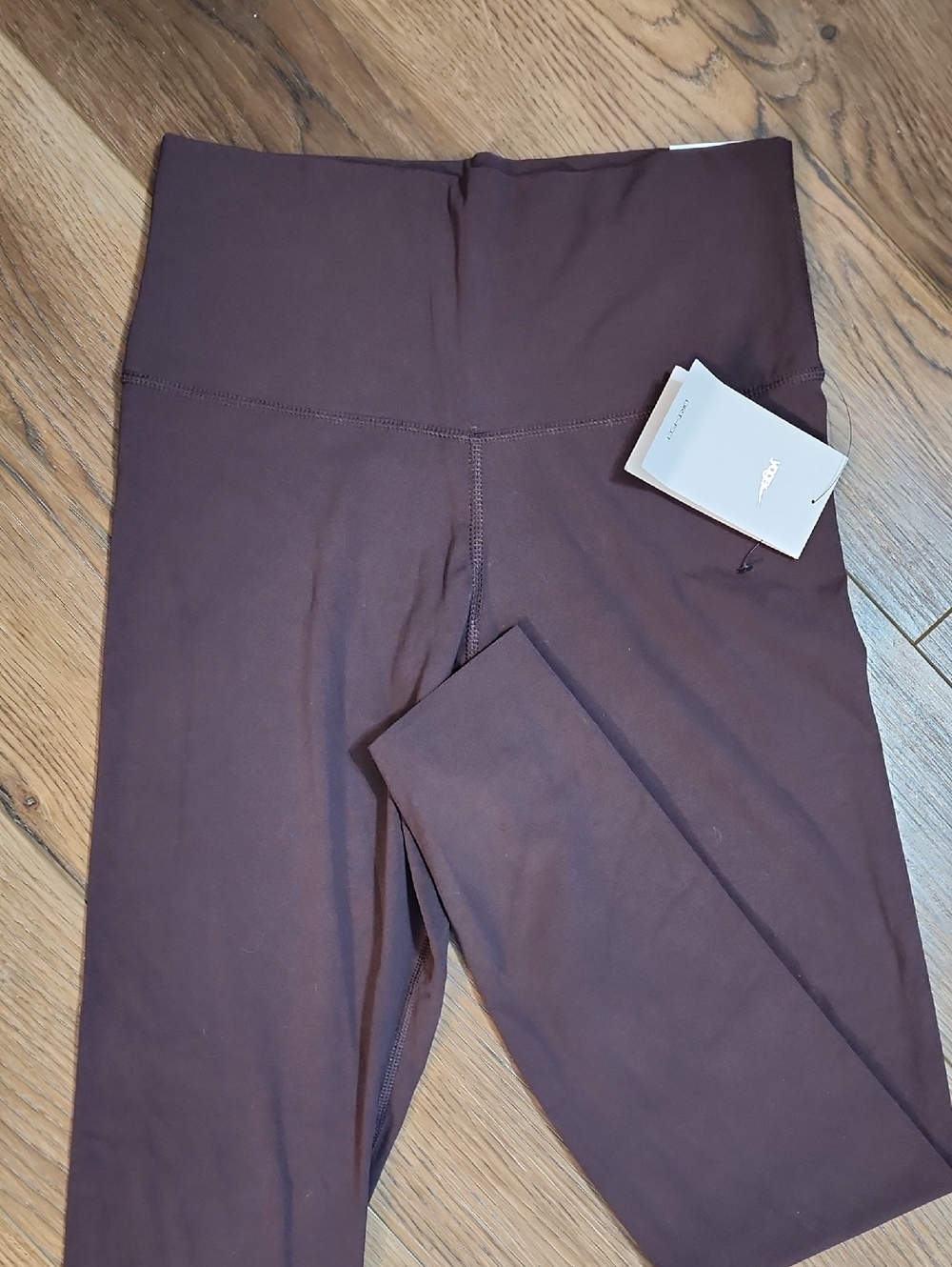 Nike Yoga Luxe Espresso High Rise Leggings